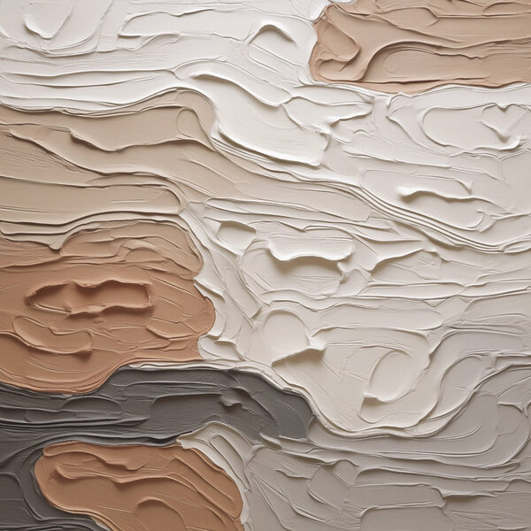 Natural tones in textured layers
