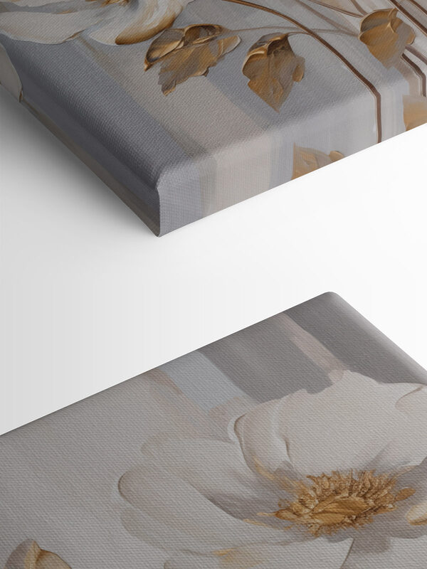 Delicate blooms in serene colors