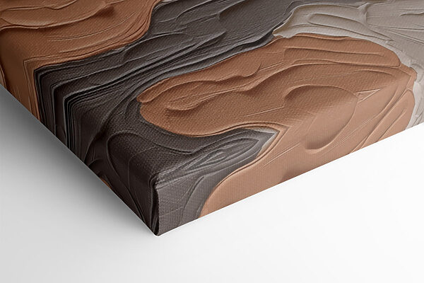 Natural tones in textured layers