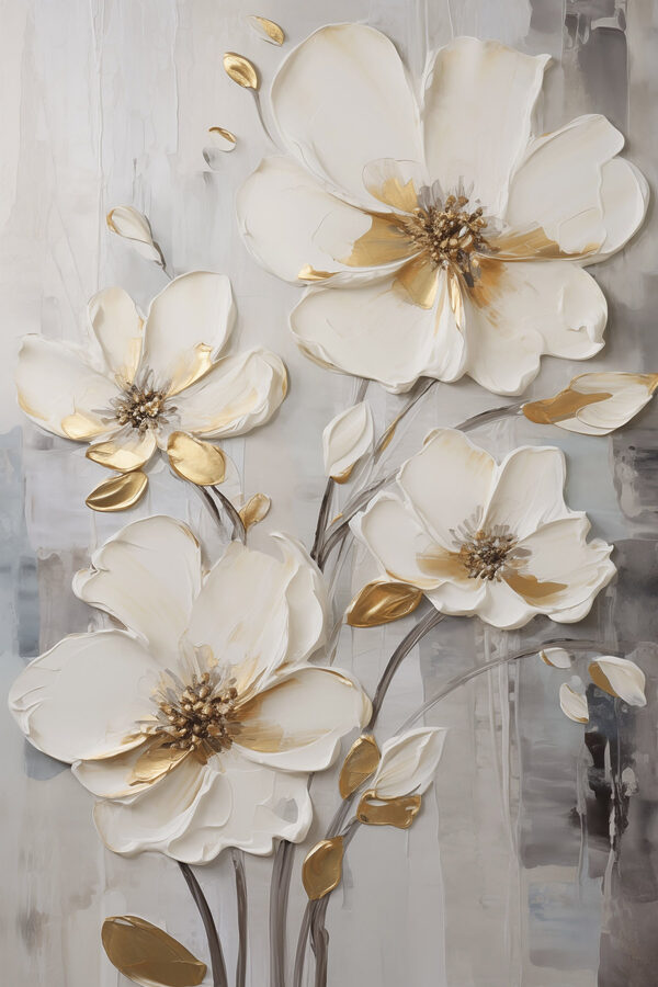 Delicate blooms in calming hues