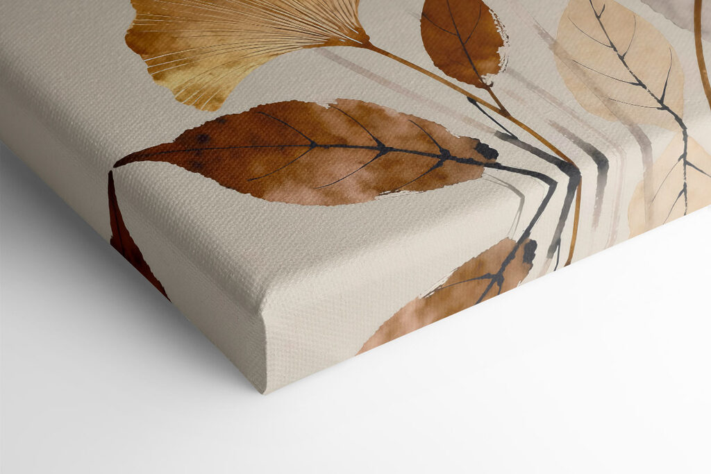 Delicate blooms on soft tones