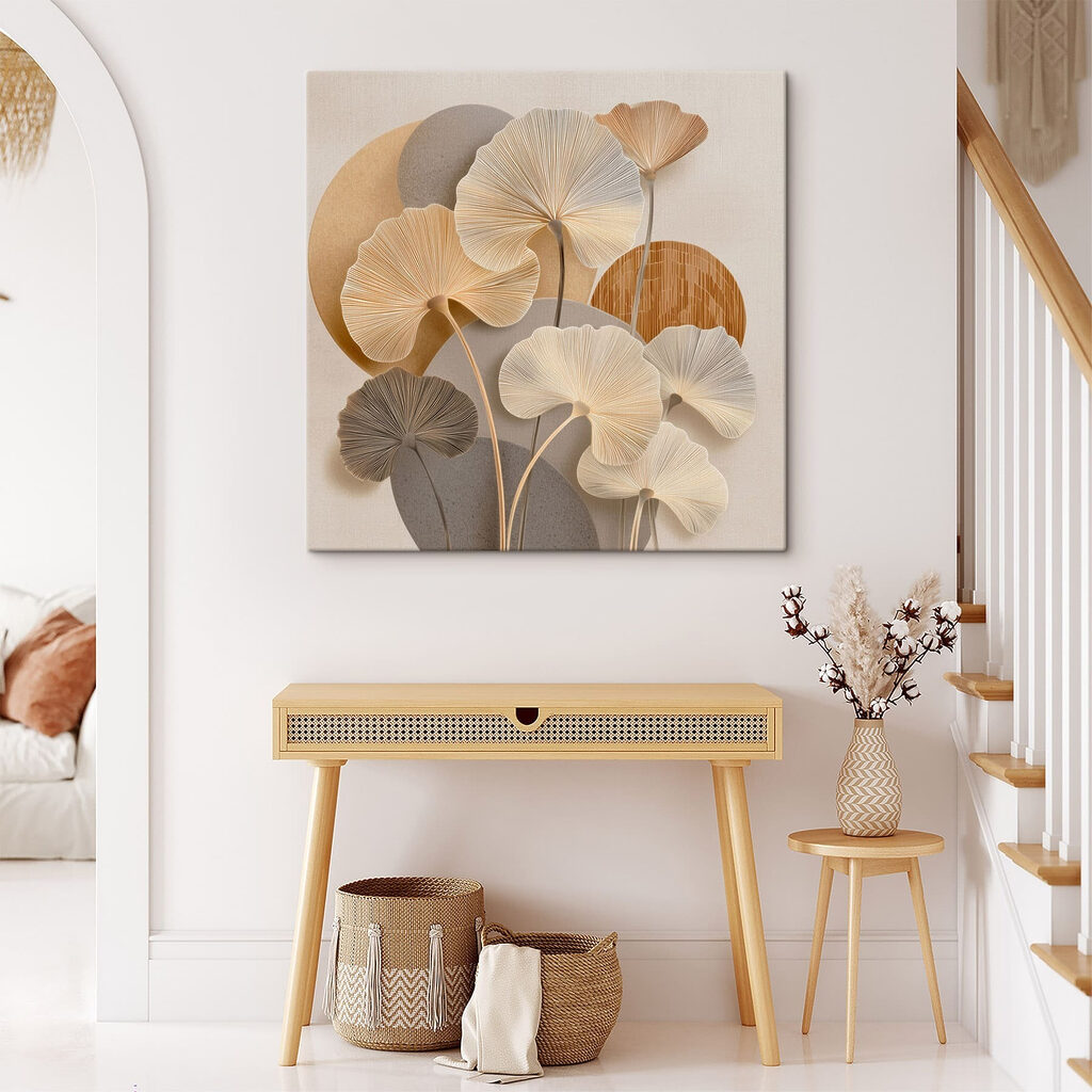 Gentle floral composition in soft tones Gentle floral composition in soft tones