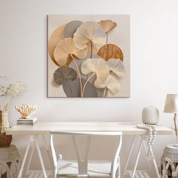 Gentle floral composition in soft tones Gentle floral composition in soft tones