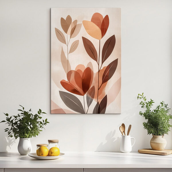 Blooming in warm, earthy tones