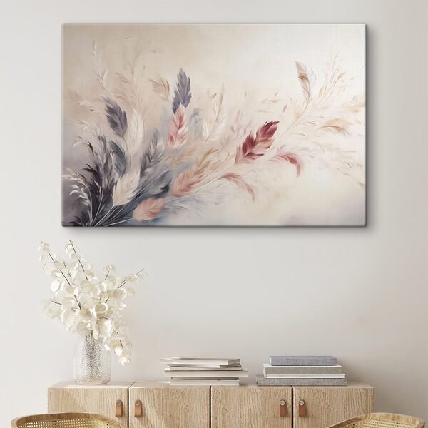 Painting of feathers Painting of feathers