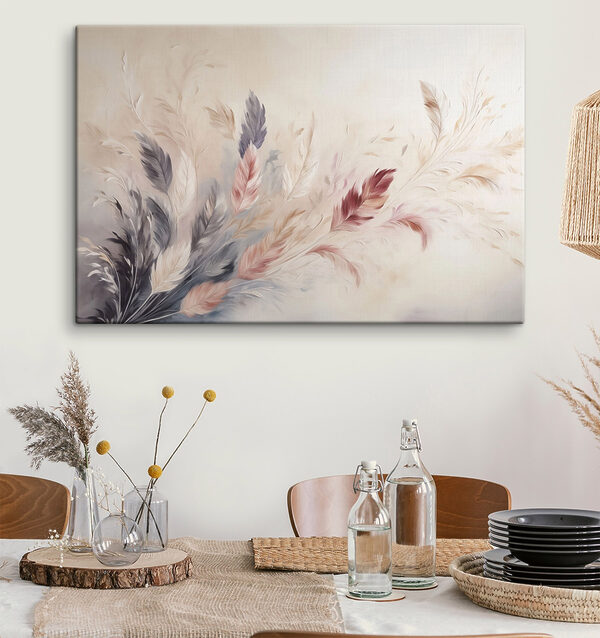 Painting of feathers Painting of feathers