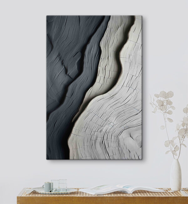 Graceful lines of earthy tones