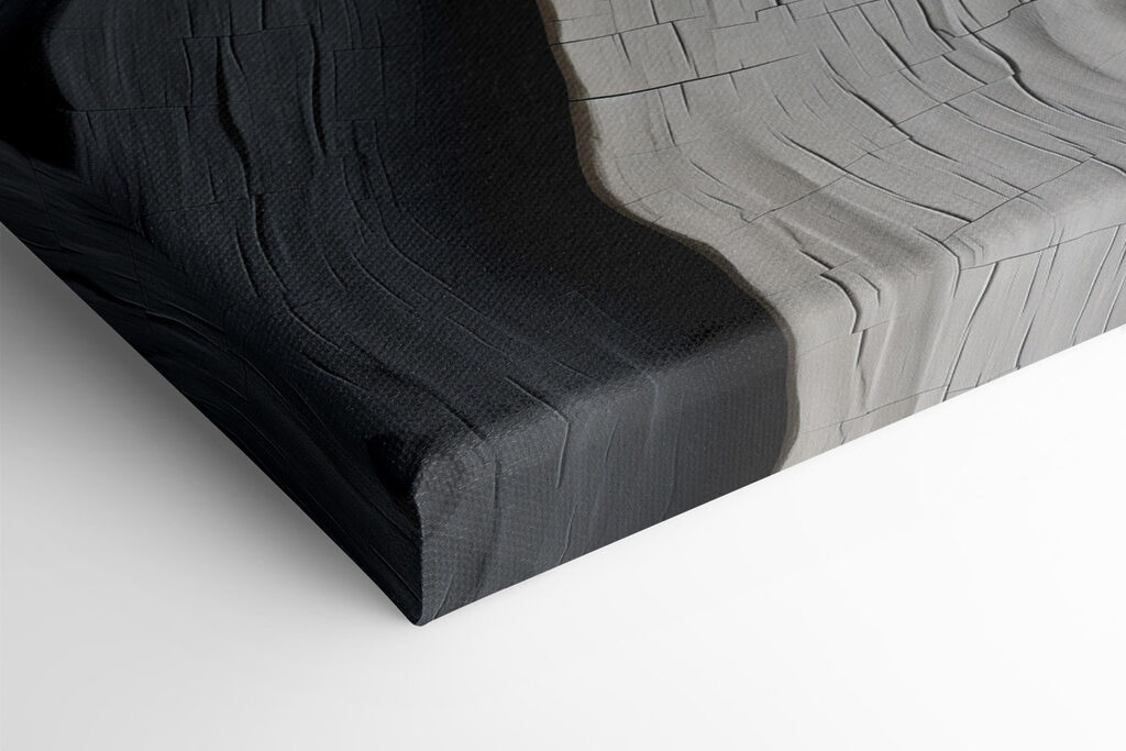 Graceful lines of earthy tones