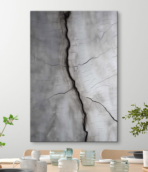 Wandbilder Wandbilder Riss in einem Baum (Artikelnummer: s48545)