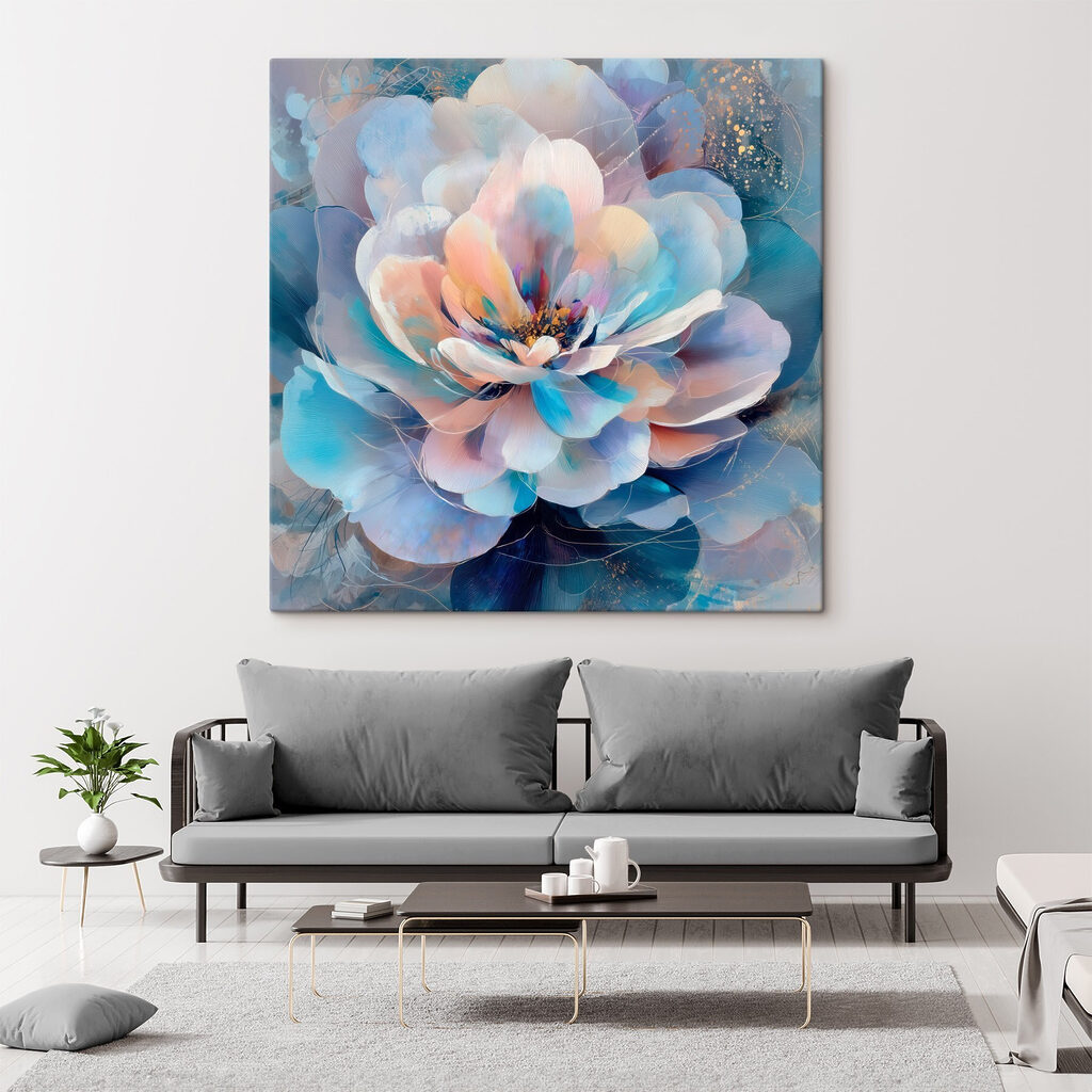 Delicate blooms in soft pastel hues Delicate blooms in soft pastel hues