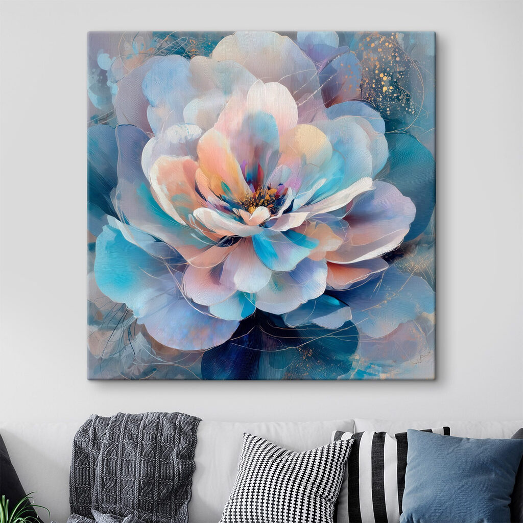 Delicate blooms in soft pastel hues Delicate blooms in soft pastel hues