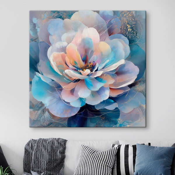 Delicate blooms in soft pastel hues Delicate blooms in soft pastel hues