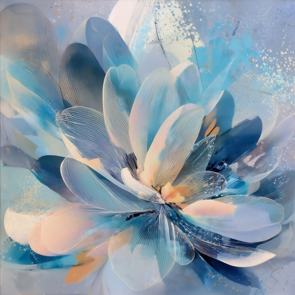Vibrant petals in soothing colors Vibrant petals in soothing colors