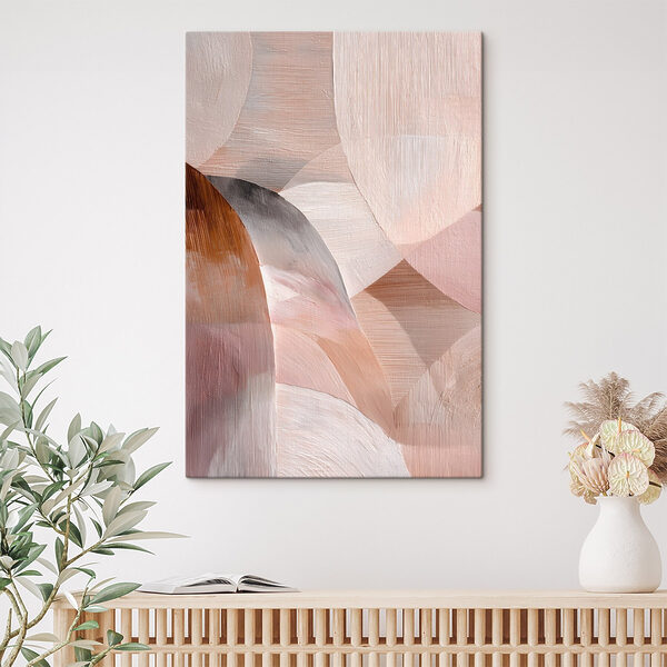 Soft hues blend in calming harmony Soft hues blend in calming harmony