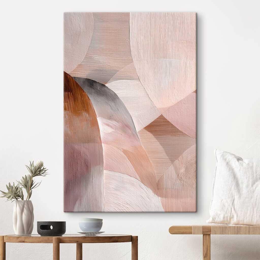 Soft hues blend in calming harmony Soft hues blend in calming harmony