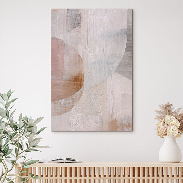Painting of a circle and a circle Painting of a circle and a circle