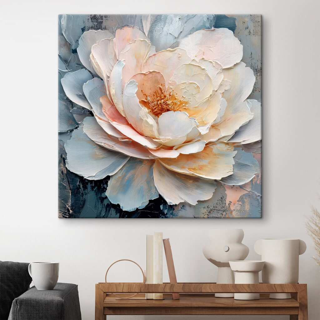 Delicate bloom in soft pastel hues Delicate bloom in soft pastel hues