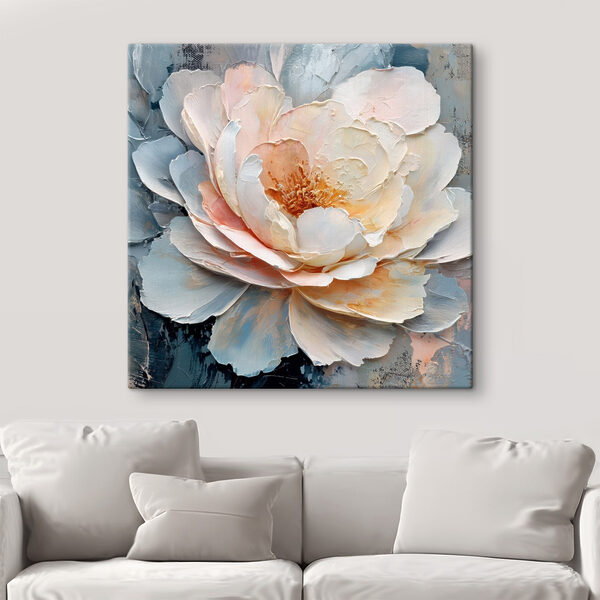 Delicate bloom in soft pastel hues Delicate bloom in soft pastel hues