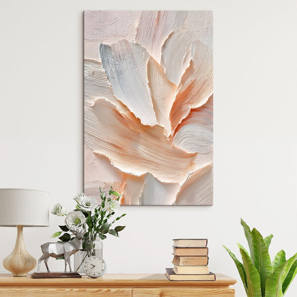 Soft hues create an elegant composition Soft hues create an elegant composition