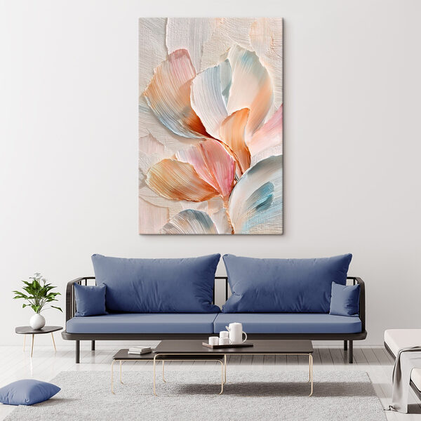 Delicate strokes of pastel colors Delicate strokes of pastel colors
