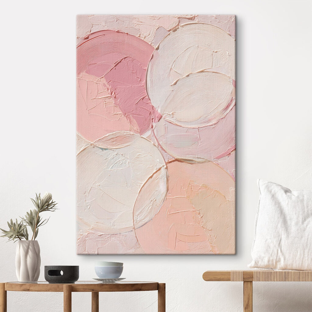 Soft hues in gentle brushstrokes