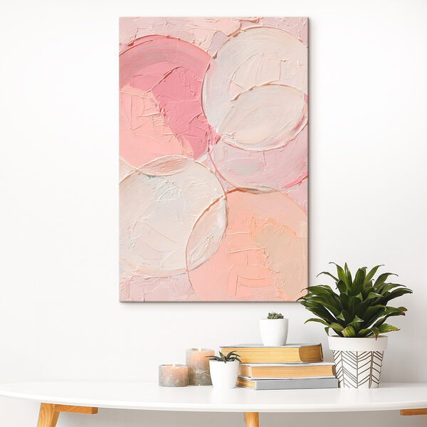 Soft hues in gentle brushstrokes