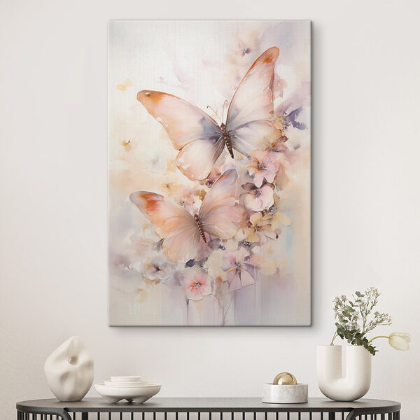 Butterflies on a flower