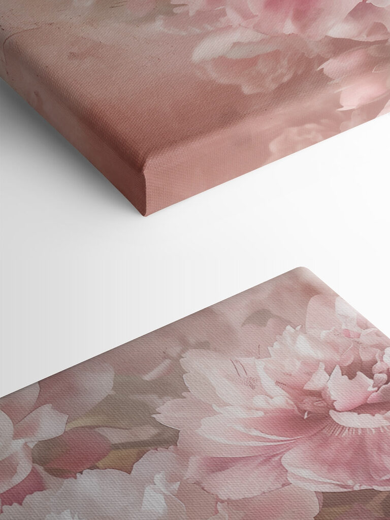 Group of pink and white flowers