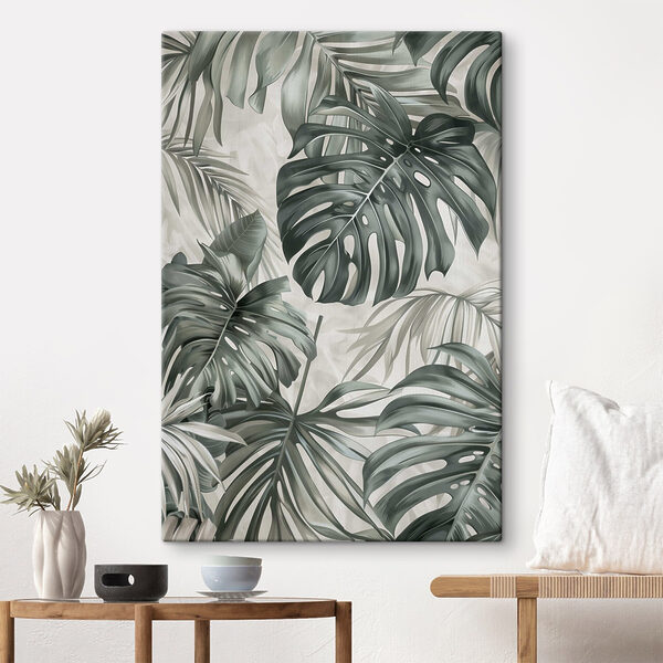 Fresh tropical foliage design