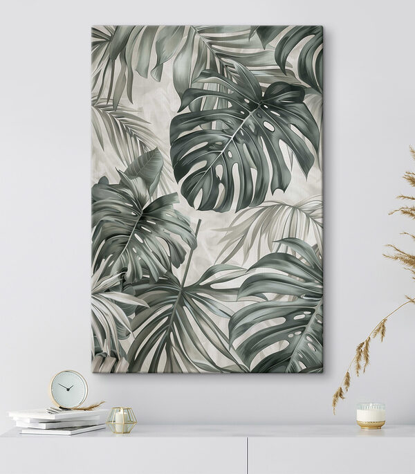 Fresh tropical foliage design