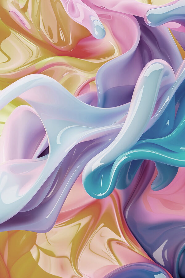 Flowing colors in vibrant harmony Flowing colors in vibrant harmony