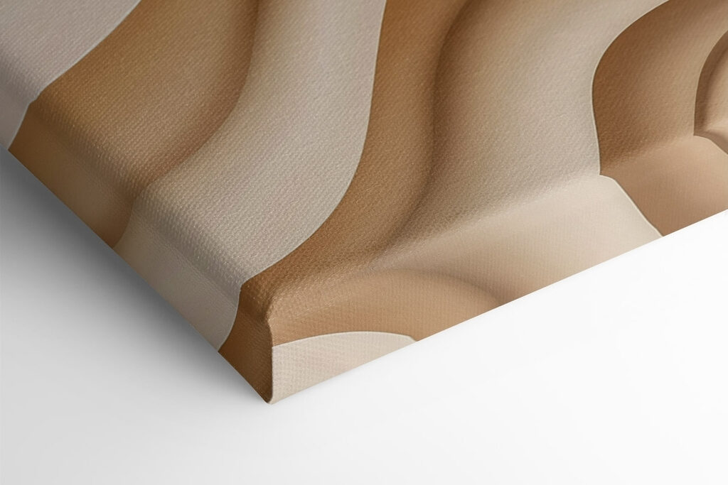 Fluid forms in soft neutral tones