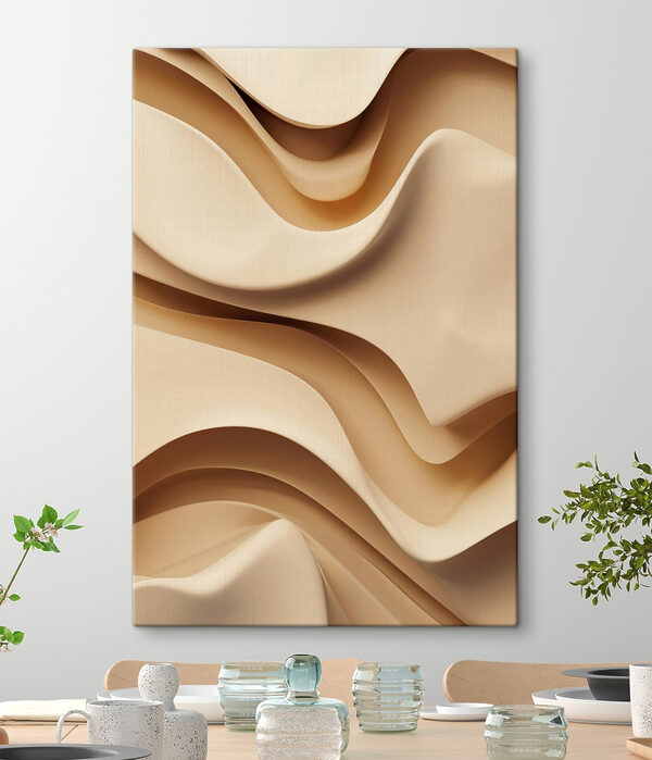 Flowing curves in soft tones Flowing curves in soft tones