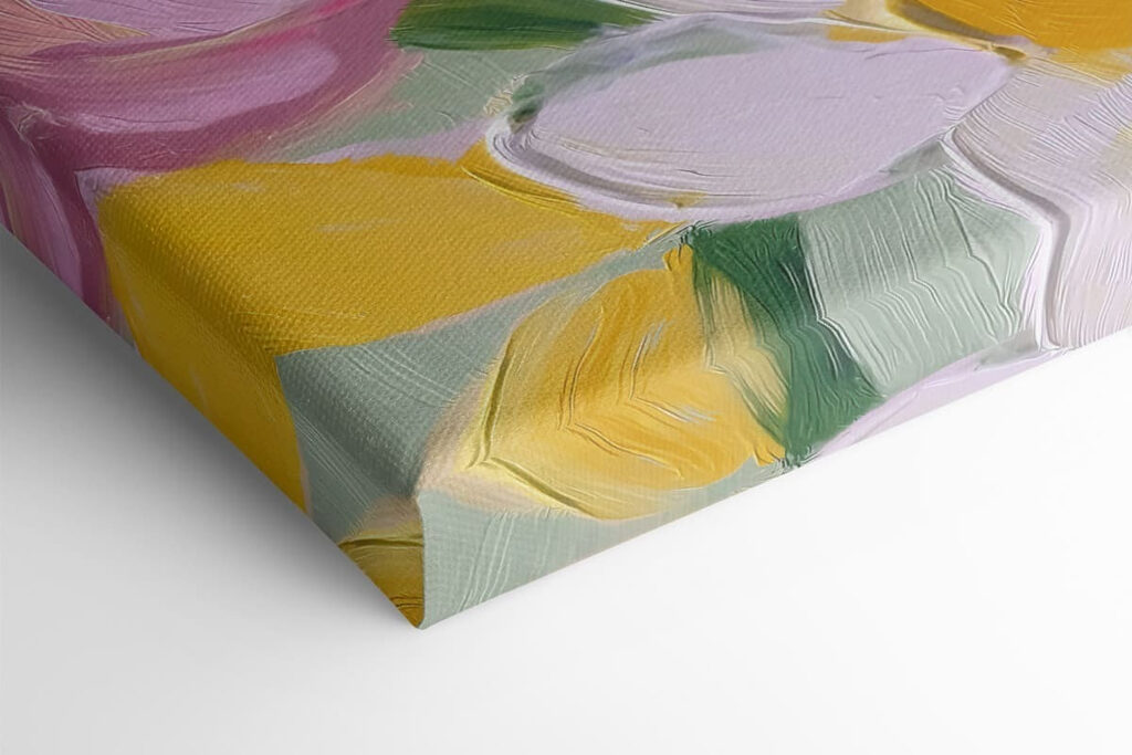 Vibrant blooms in pastel hues