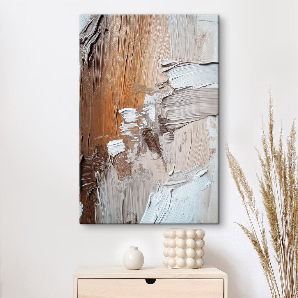 Abstract strokes of earthy tones Abstract strokes of earthy tones