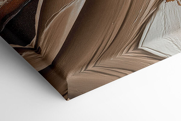 Abstract strokes in earthy tones