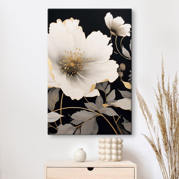 Beautiful floral design with delicate details Beautiful floral design with delicate details