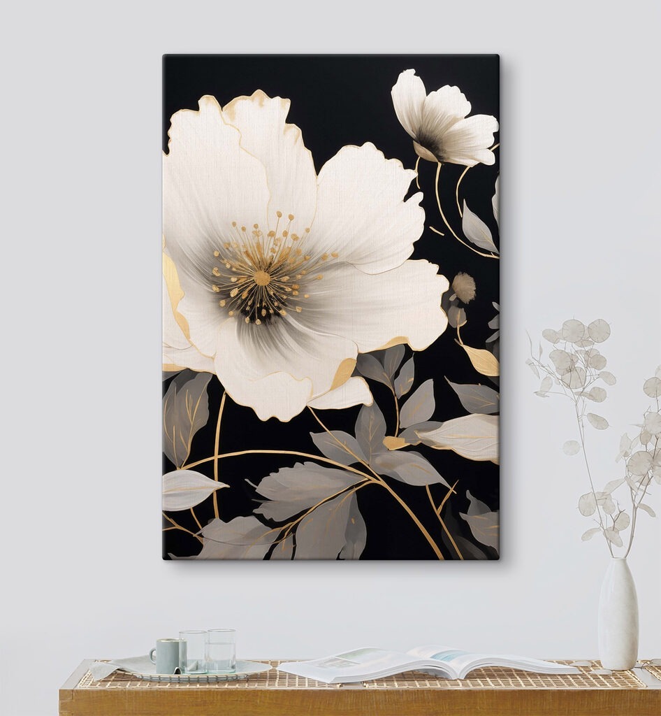 Beautiful floral design with delicate details Beautiful floral design with delicate details