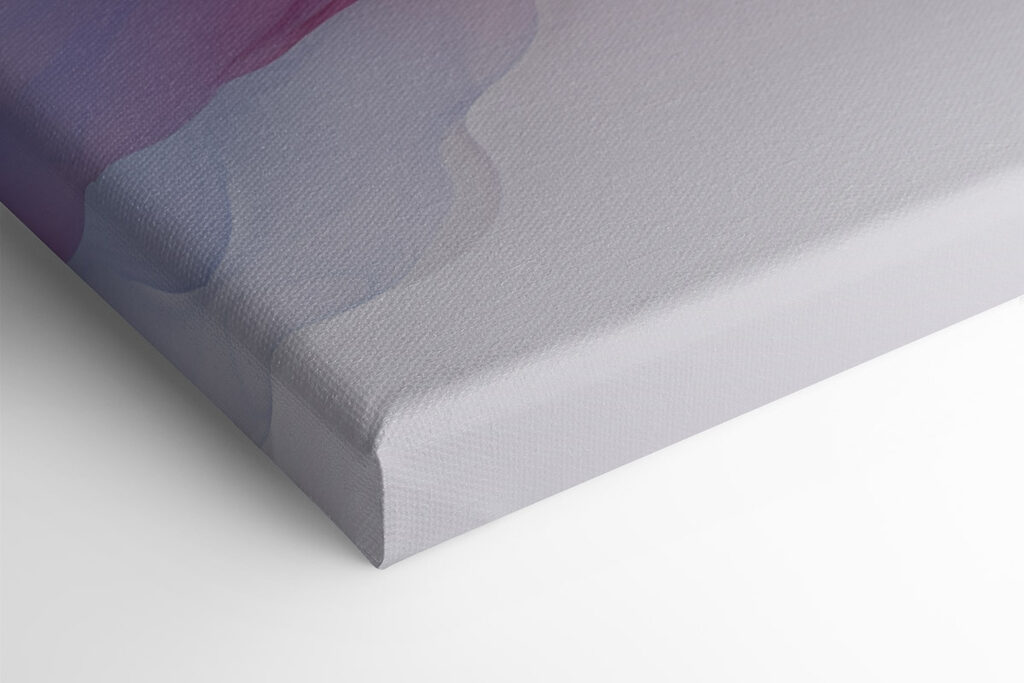 Colorful fabric in motion
