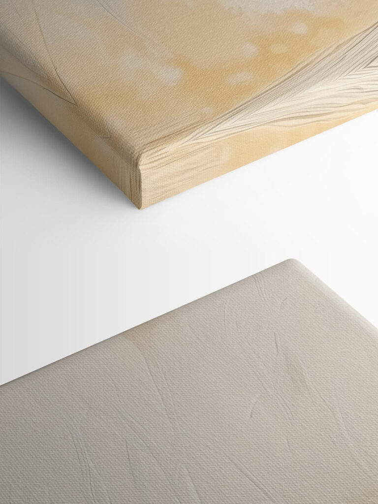 White and tan wall White and tan wall