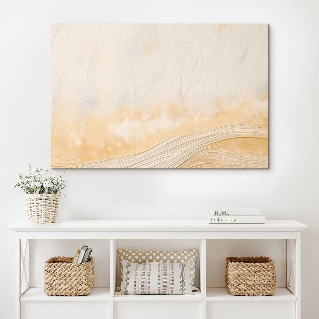 White and tan wall White and tan wall