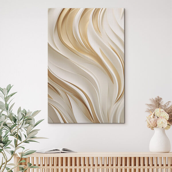 Flowing Forms in Soft Tones Flowing Forms in Soft Tones