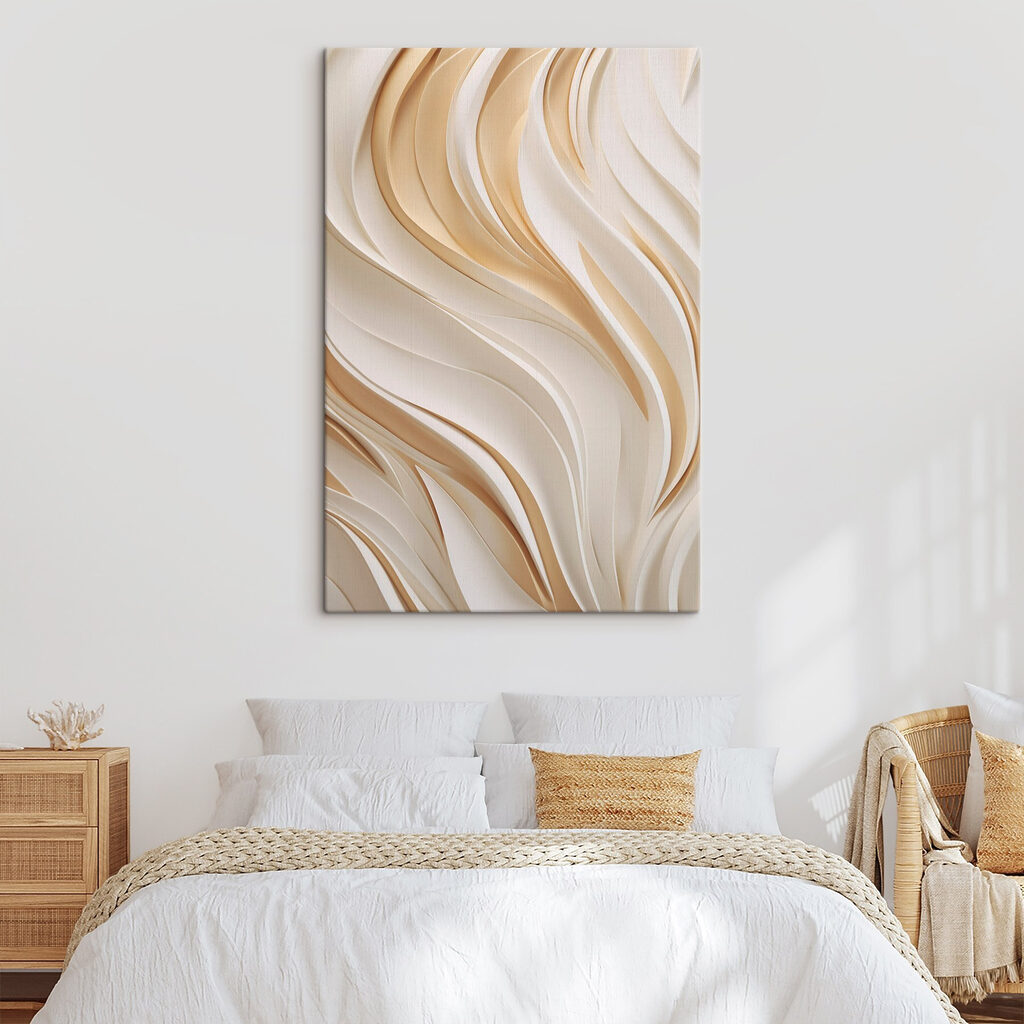 Flowing Forms in Soft Tones Flowing Forms in Soft Tones