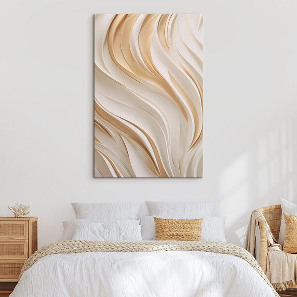 Flowing Forms in Soft Tones Flowing Forms in Soft Tones