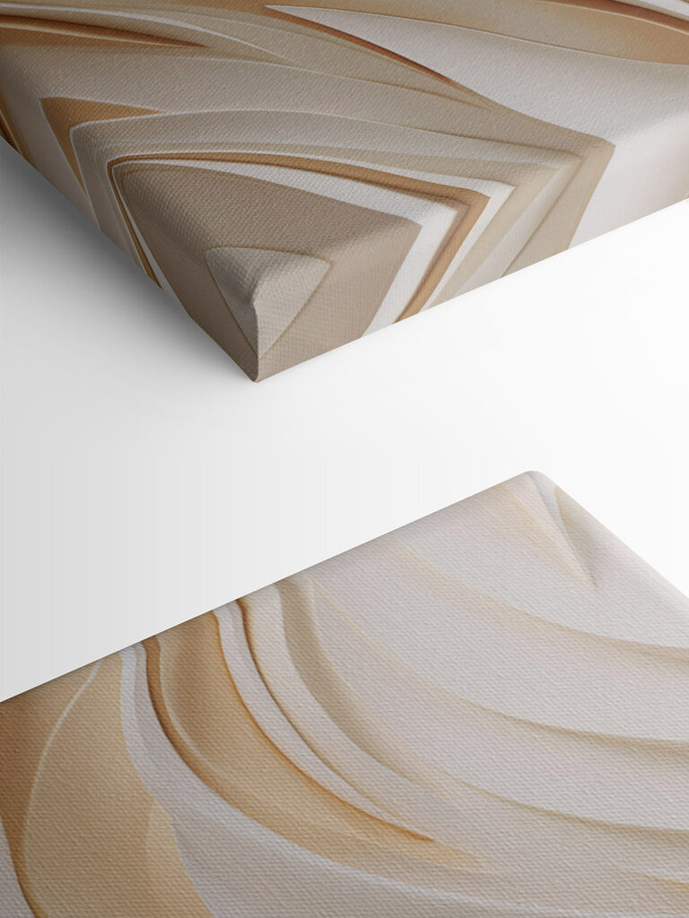 Flowing Forms in Soft Tones Flowing Forms in Soft Tones