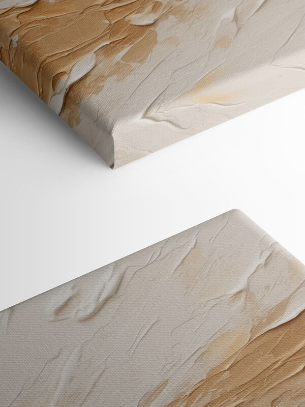 Soft tones create calming texture