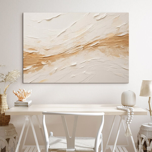 Soft tones create calming texture