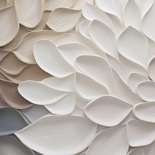 Soft, flowing shapes in subtle hues Soft, flowing shapes in subtle hues