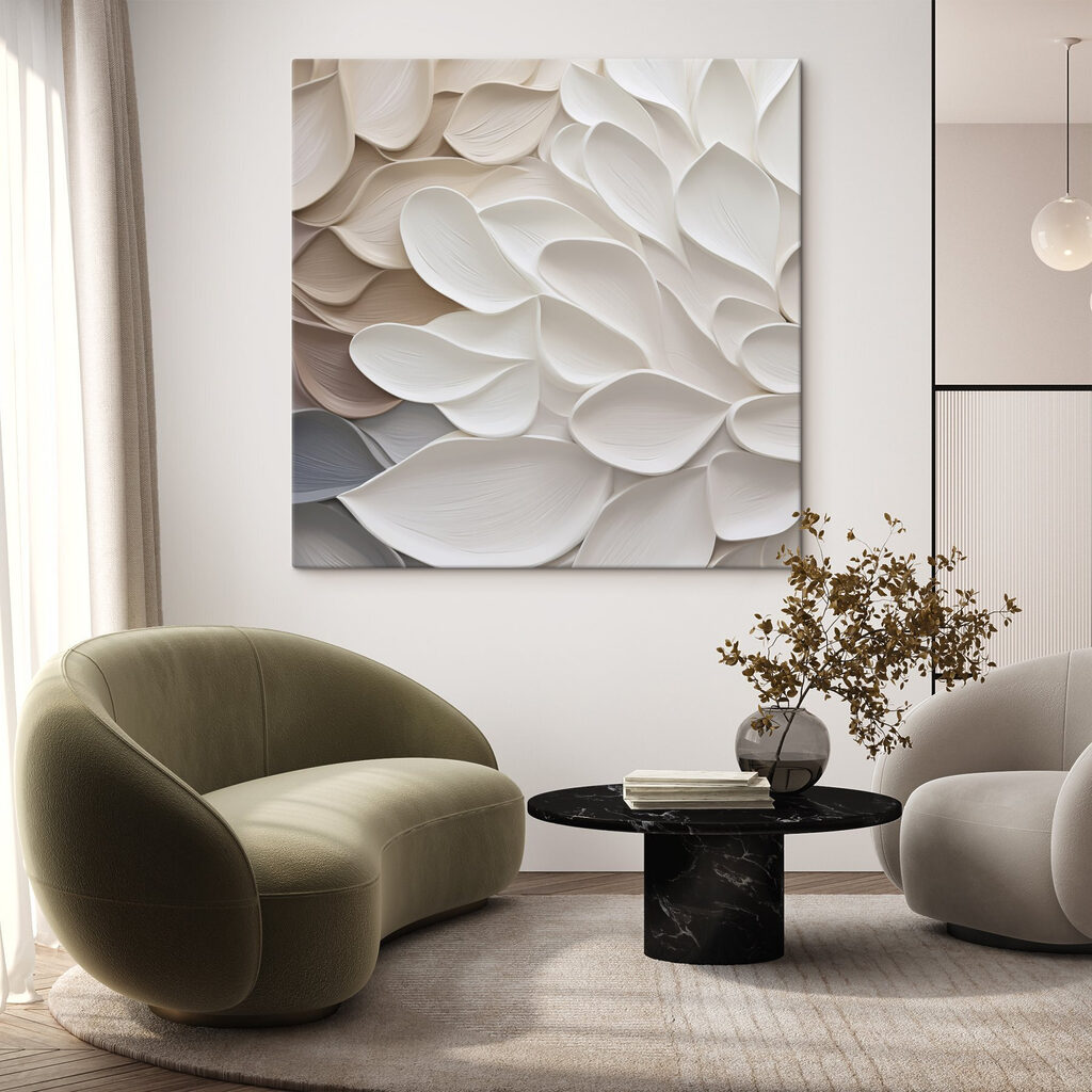 Soft, flowing shapes in subtle hues Soft, flowing shapes in subtle hues