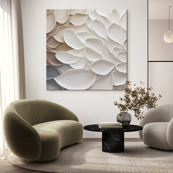 Soft, flowing shapes in subtle hues Soft, flowing shapes in subtle hues